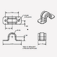 1969-10 PIPE RETAINER TOP PLATE