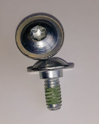Mating Screw 1/4-20 X .625 "6 Lobe" Washer Head T30 Drive Mating Screw 1/4-20 X .625 "6 Lobe" Washer Head T30 Drive
