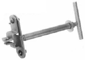 Polar Hardware 258-103 Safety Hasp And Inside Release Handle Keeper Polar Hardware 258-103 Safety Hasp And Inside Release Handle Keeper