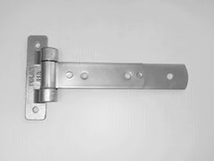 STRAP & BRACKET HINGE 8" 1/2" OFF SET POWDER COATED