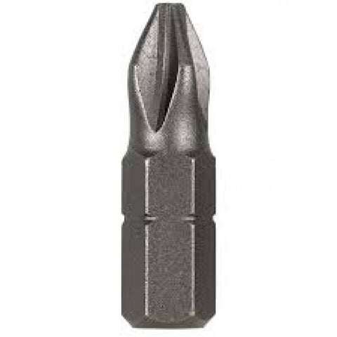 Bit Insert # 2 Phillips  Point  1/4 Hex Shank 1" Long Q-40P02 Bit Insert # 2 Phillips  Point  1/4 Hex Shank 1" Long Q-40P02