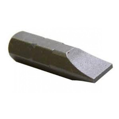 Bit # 4 Slotted Insert Bit 1/4" Hex Shank Q-45S4 Bit # 4 Slotted Insert Bit 1/4" Hex Shank Q-45S4