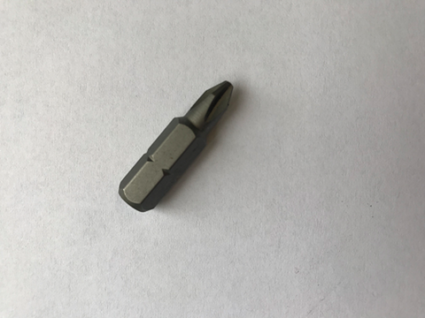Bit Insert #2 Phillips  Point 5/16" Hex Shank 1-1/4" Long Q-48P2 Bit Insert #2 Phillips  Point 5/16" Hex Shank 1-1/4" Long Q-48P2