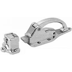 503 Lock Polished Stainless Refrigeration Lock