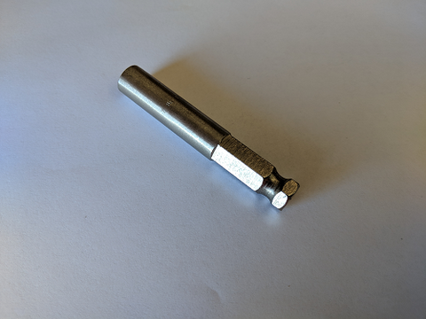 7/16" Hex Power Drive Bit holder 3" Long Q-7BH-488 7/16" Hex Power Drive Bit holder 3" Long Q-7BH-488