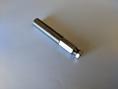 7/16" Hex Power Drive Bit holder 3" Long Q-7BH-488