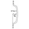 Grab Handle GH-817-SS Stainless Steel Grab Handle 13" Oal Grab Handle GH-817-SS Stainless Steel Grab Handle 13" Oal