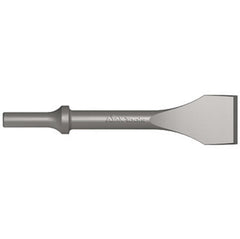 Wide Chisel / Scraper 6-1/4" long 1-5/16" Blade Width; .401 Shank
