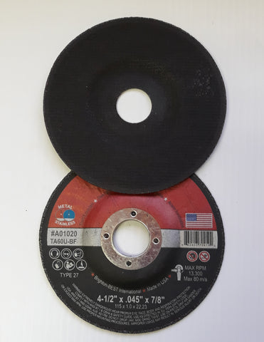 4-1/2" CUT OFF WHEEL 4-1/2" CUT OFF WHEEL