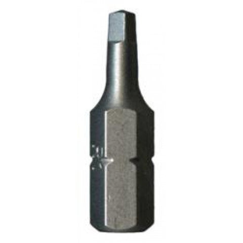 1/4" Hex Insert bit #3 Square Point  1/4 Hex Shank 1" Long Q950-SQ03 1/4" Hex Insert bit #3 Square Point  1/4 Hex Shank 1" Long Q950-SQ03
