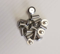 BUCK RIVET 1/4 X 5/8 TRAPEZOID HEAD RIVET