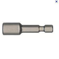 1/4" Hex Power Drive Magnetic Nut setter 1-5/8" Long for 5/16" hex nuts 1/4" Hex Power Drive Magnetic Nut setter 1-5/8" Long for 5/16" hex nuts
