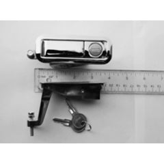 Trigger Latch TL-635-Ext Chrome Plated Key Locking Extended Grip Range