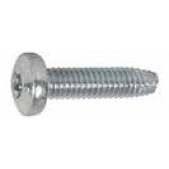 Floor Screw Pan Head FBSTP142 Pan Head Zinc Trailer Floor Screw 1/4-20 X 2"