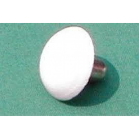 T-Nut Encapsulated White 5/16-18  X .500 Rib-Neck T-Nut Encapsulated White 5/16-18  X .500 Rib-Neck