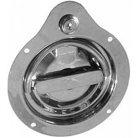 D-Ring Lock E2101-L-Ss 3 Point Stainless Twist Action Flush Mount
