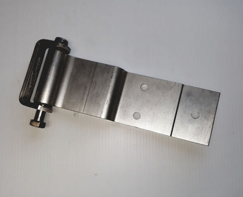 HINGE STRAP & BRACKET ALUM. STRAP & STAINLESS BRKT. 2-7/8" WIDE 3 HOLES