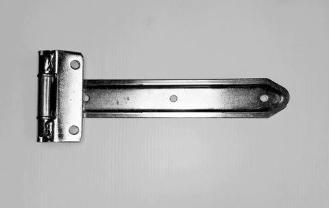 STRAP HINGE 8" STAINLESS WITH ZERK