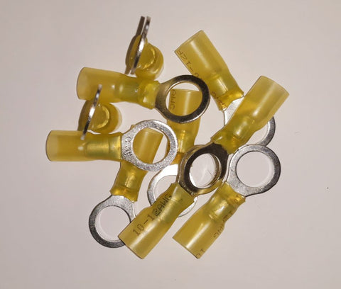 WIRE END 1/4" RING