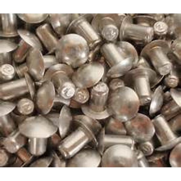 Bucketed End Rivet Buck Rivet 3/16 X 7/16 Braz Head Hard 2117t-4 | SCSupply