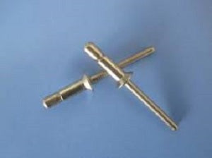 Mono Bolt / Magna Lock Style Structural Rivets All Steel Countersunk 1/4" X .750
