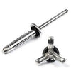 Pop Rivet Shaveable Head Rivet All aluminum 1/4" diam with washer RAAS-660788W